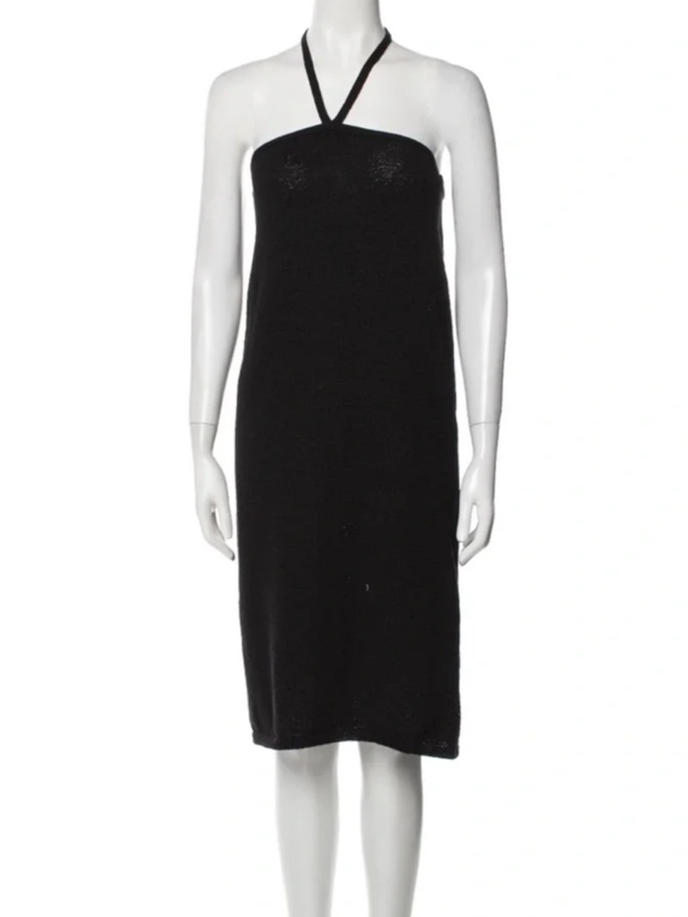 Cult Gaia Knit Mini Dress Halter Neck